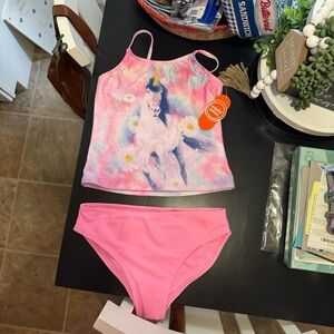 Wonder Nation  Bathing Suit girls 10/12